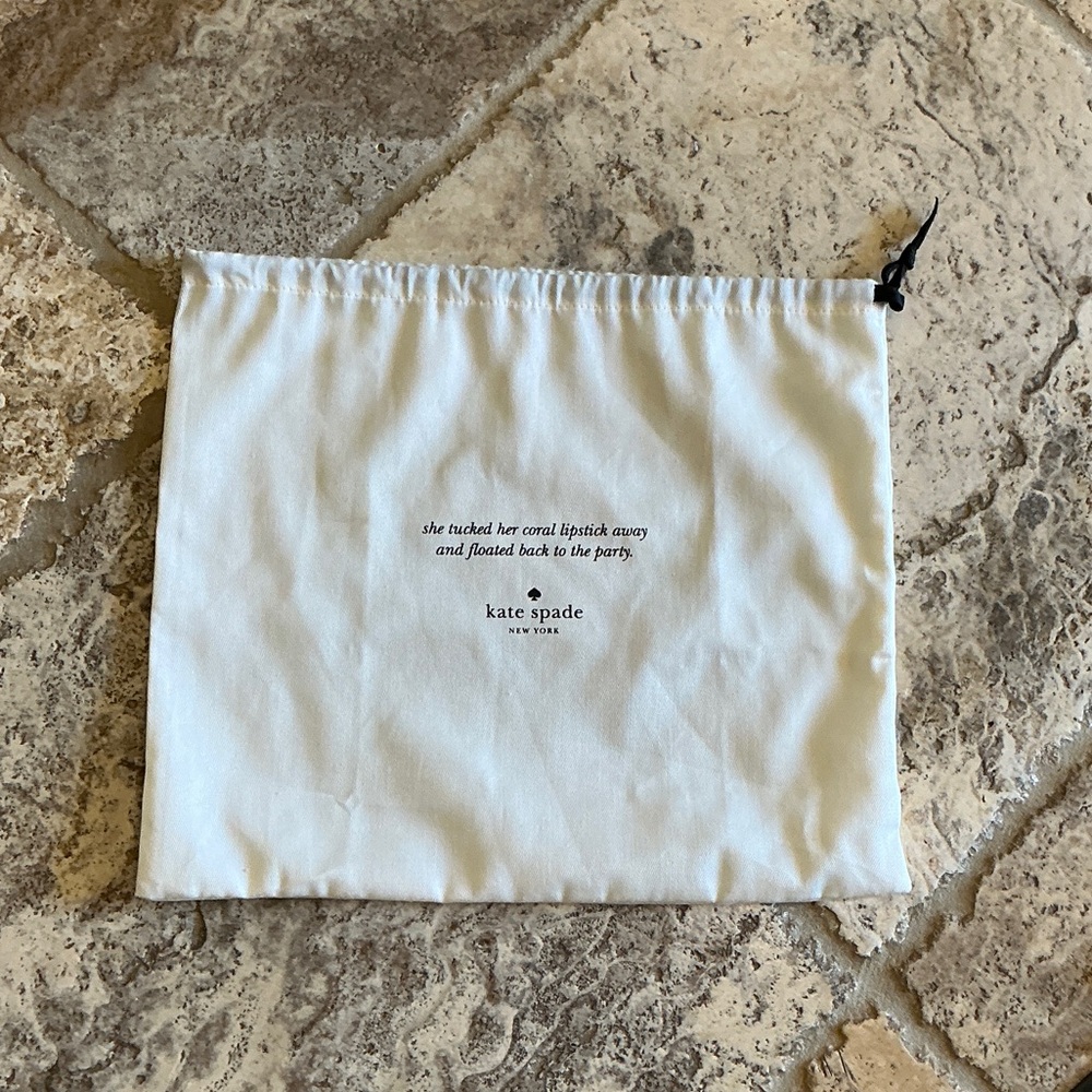 Kate Spade Cream Drawstring Bag